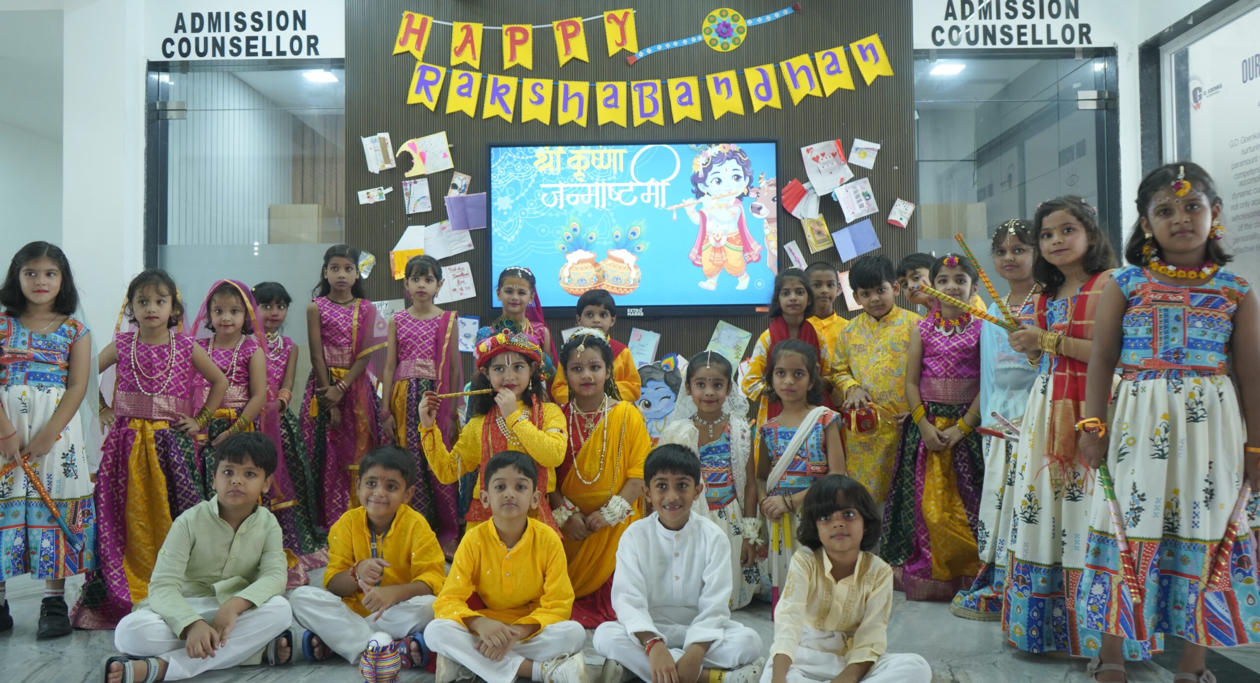 Celebrating Devotion and Joy: Janmashtami Celebration🎀 5