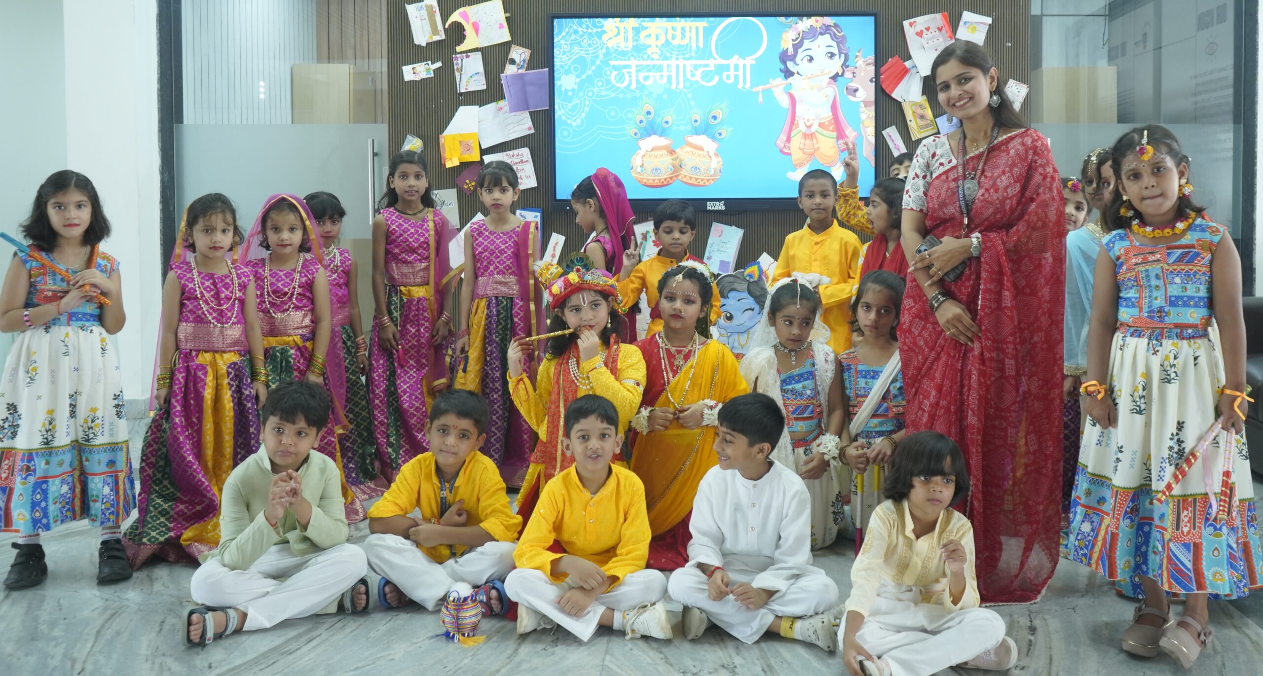 Celebrating Devotion and Joy: Janmashtami Celebration🎀 8