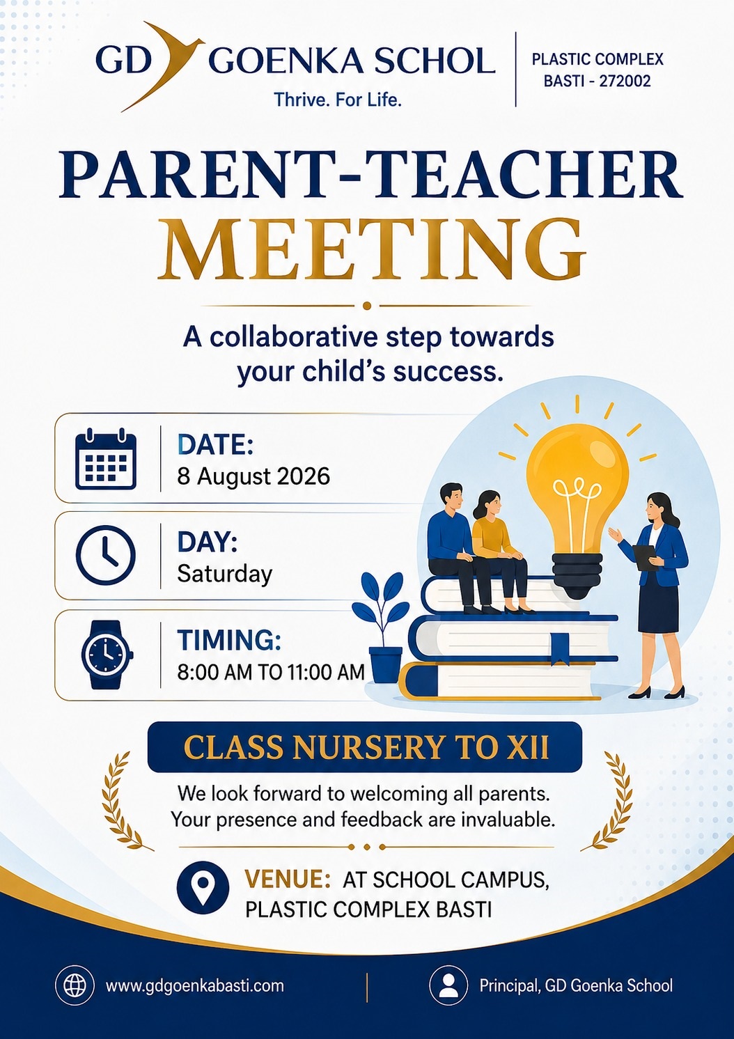 Parents Teacher Meeting (PTM) 2026 - 27🎓 1